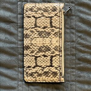 Snake Print Wallet